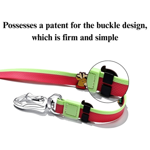 The New Dual-Color Embossed Pet Leash Set Is A Pet Product That