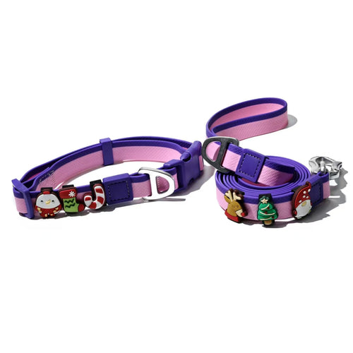 The New Dual-Color Embossed Pet Leash Set Is A Pet Product That