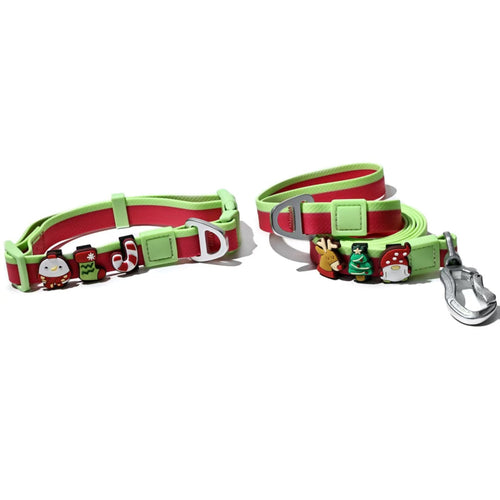 The New Dual-Color Embossed Pet Leash Set Is A Pet Product That
