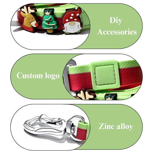 The New Dual-Color Embossed Pet Leash Set Is A Pet Product That